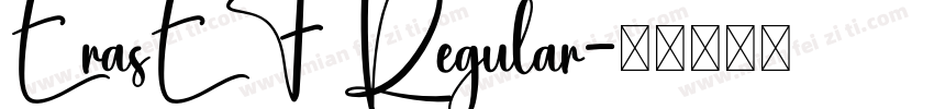 ErasEF Regular字体转换